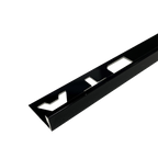 Spectrim L Aluminium Gloss Black 12 x 3000mm