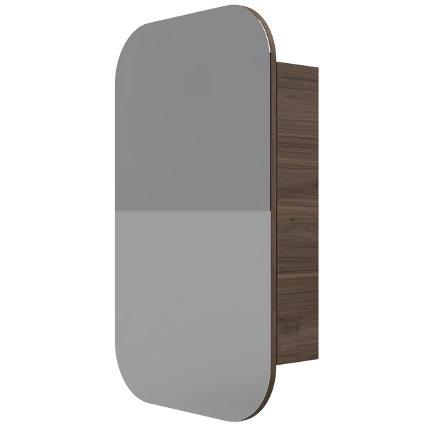 Shaving Cabinet 600mm Single Door Gold Collection