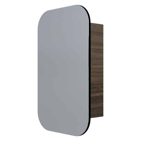 Shaving Cabinet 600 Single Door Platinum Collection