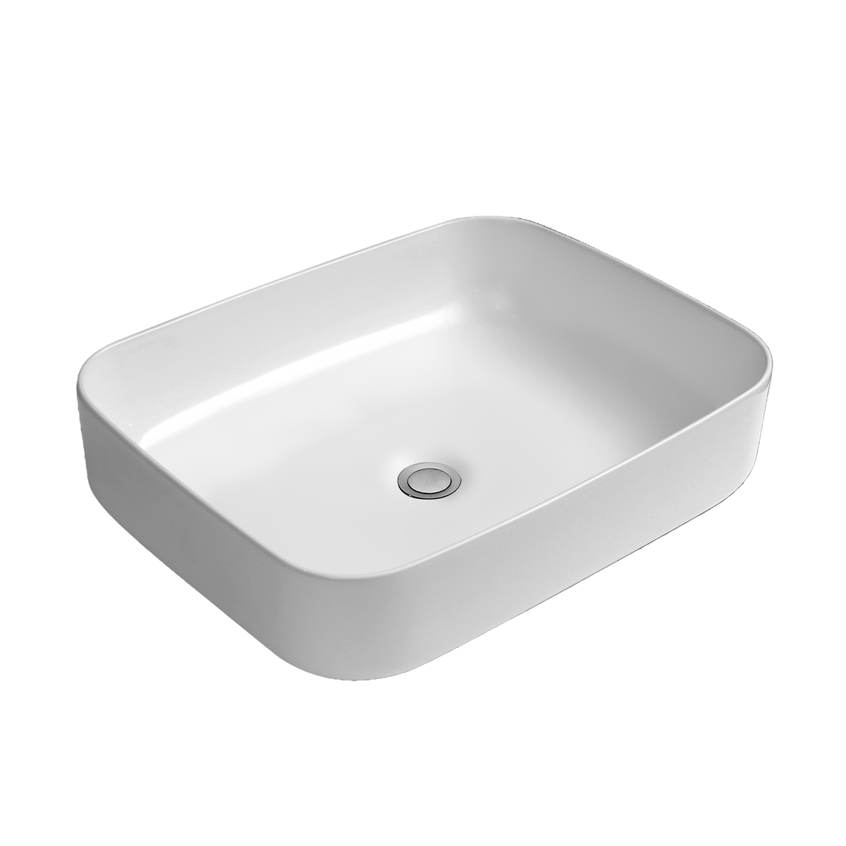 Vessel Basin NTH Ceramic 495x395 Gloss White