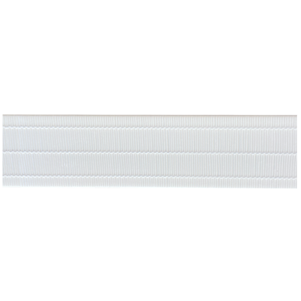 Textile White Matt Tile