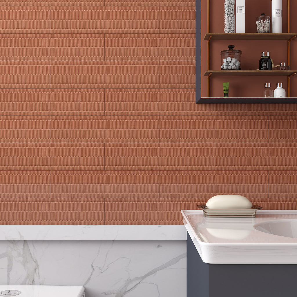 Terra Matt Tile - lifestyle view