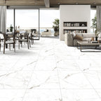 Calacatta White Matt Tile - lifestyle view