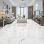 Calacatta White Polished Tile - lifestyle view