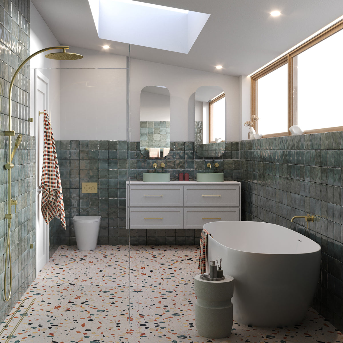 Structured Tile - lifestyle view
