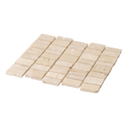 Natural Travertine Appia Honed Mosaic