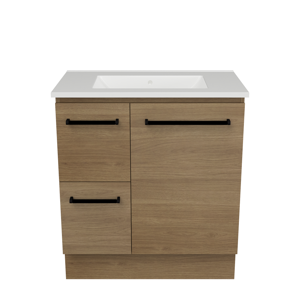 Vanity 750 Floor Standing Centre Bowl Alpha Top