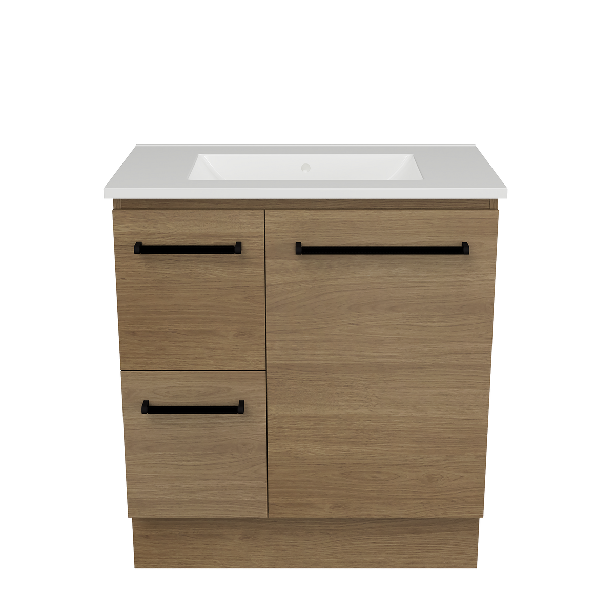 Vanity 750 Floor Standing Centre Bowl Alpha Top