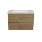 Vanity 750 Wall Hung Centre Bowl Alpha Top