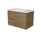 Vanity 750 Wall Hung Centre Bowl Alpha Top