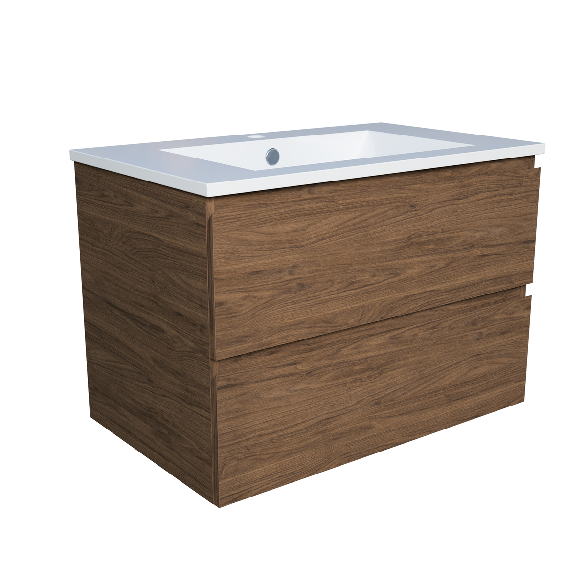 Vanity 750 Wall Hung Centre Bowl Alpha Top