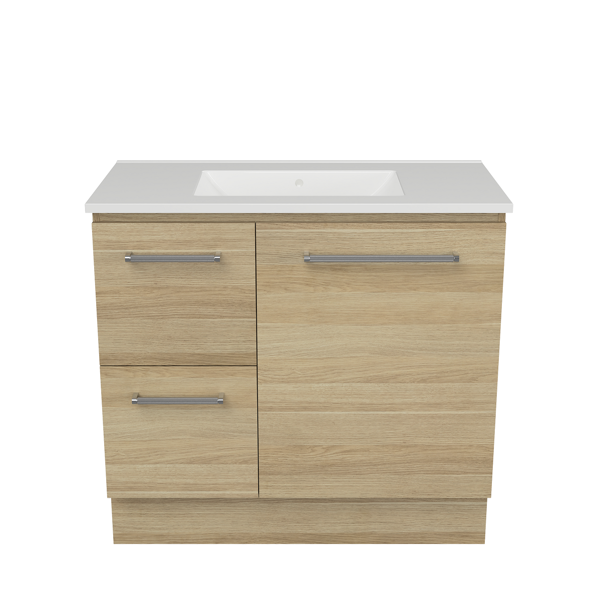 Vanity 900 Floor Standing Centre Bowl Alpha Top