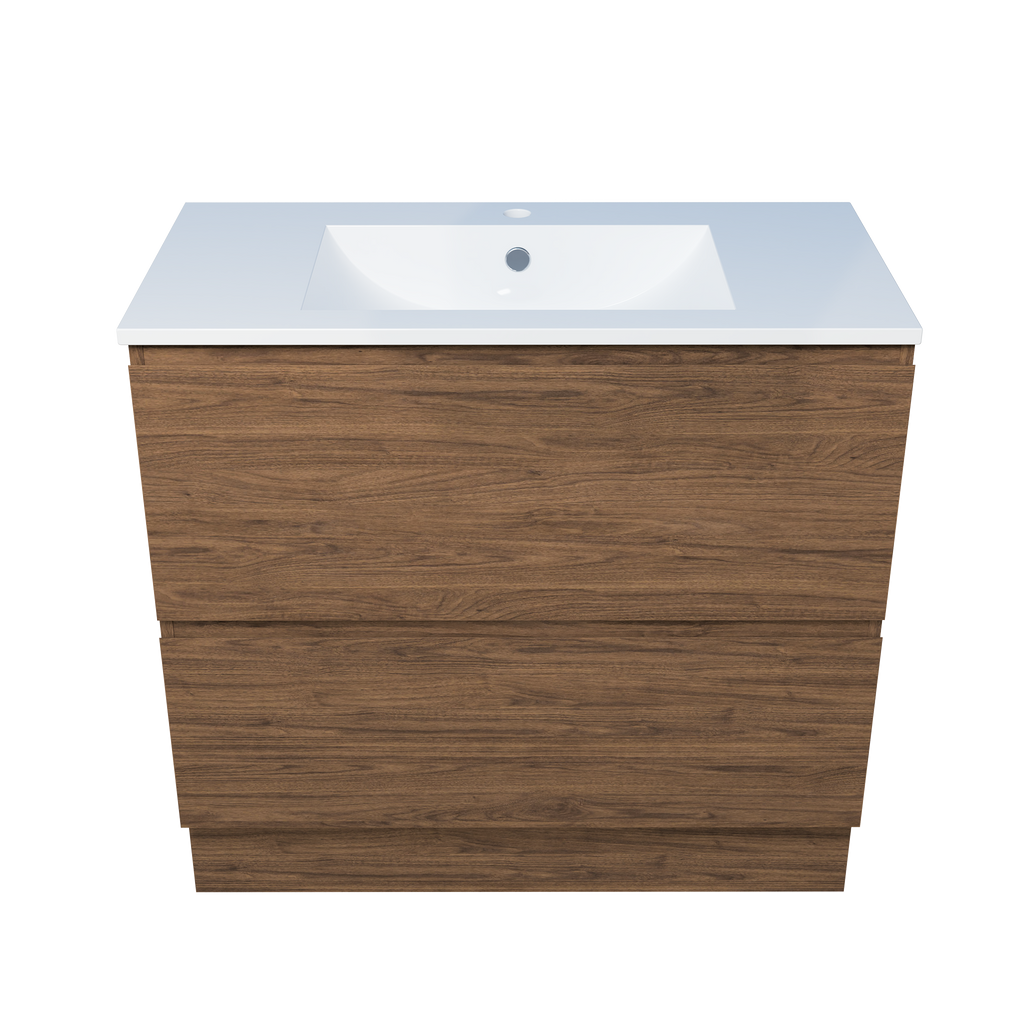 Vanity 900 Floor Standing Centre Bowl Alpha Top