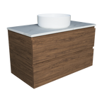 Vanity 900 Wall Hung Centre WG Basin SilkSurface AC Top