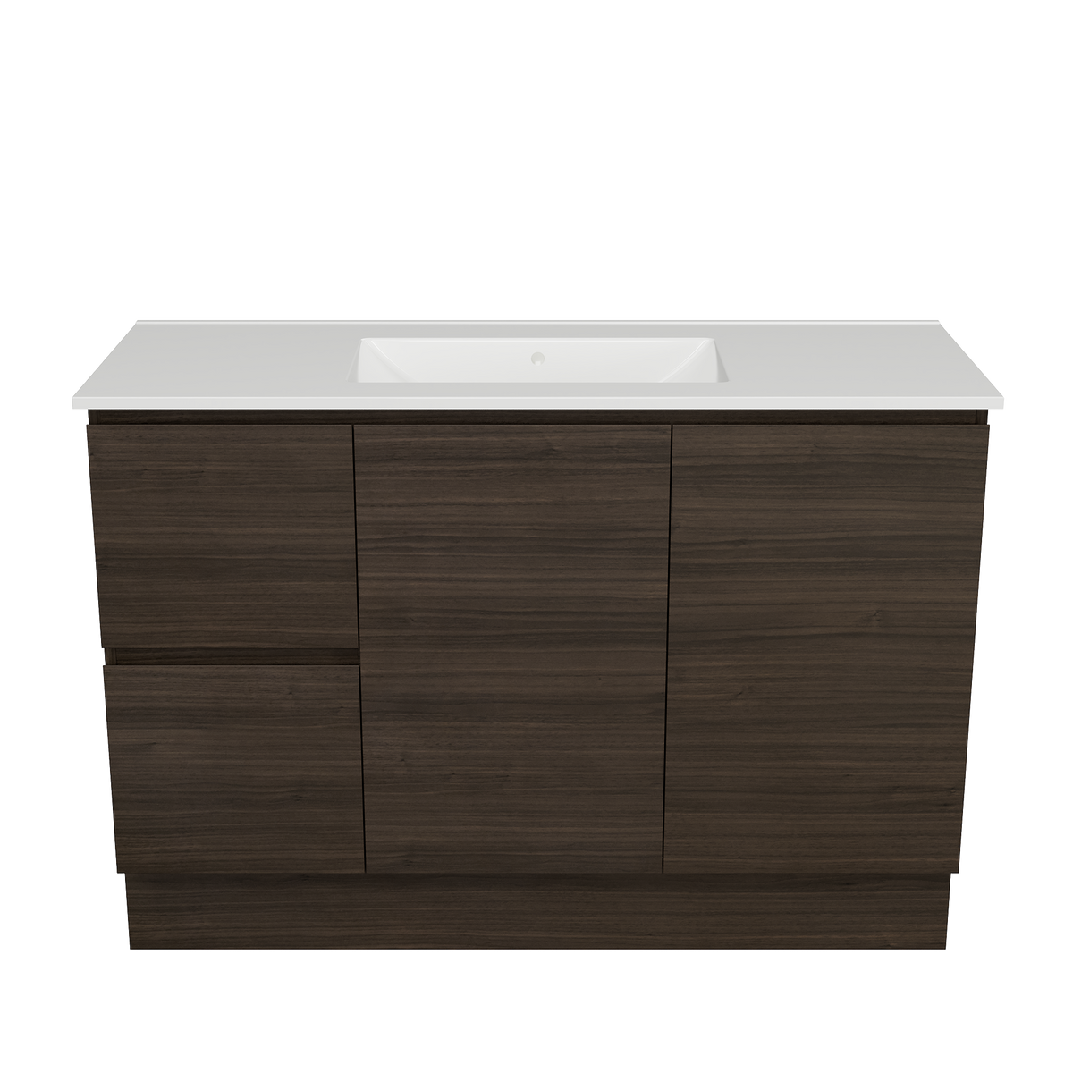 Vanity 1200 Floor Standing Centre Bowl Alpha Top