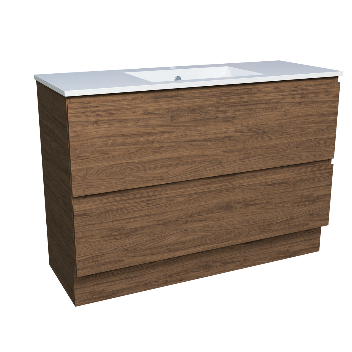 Vanity 1200 Floor Standing Centre Bowl Alpha Top