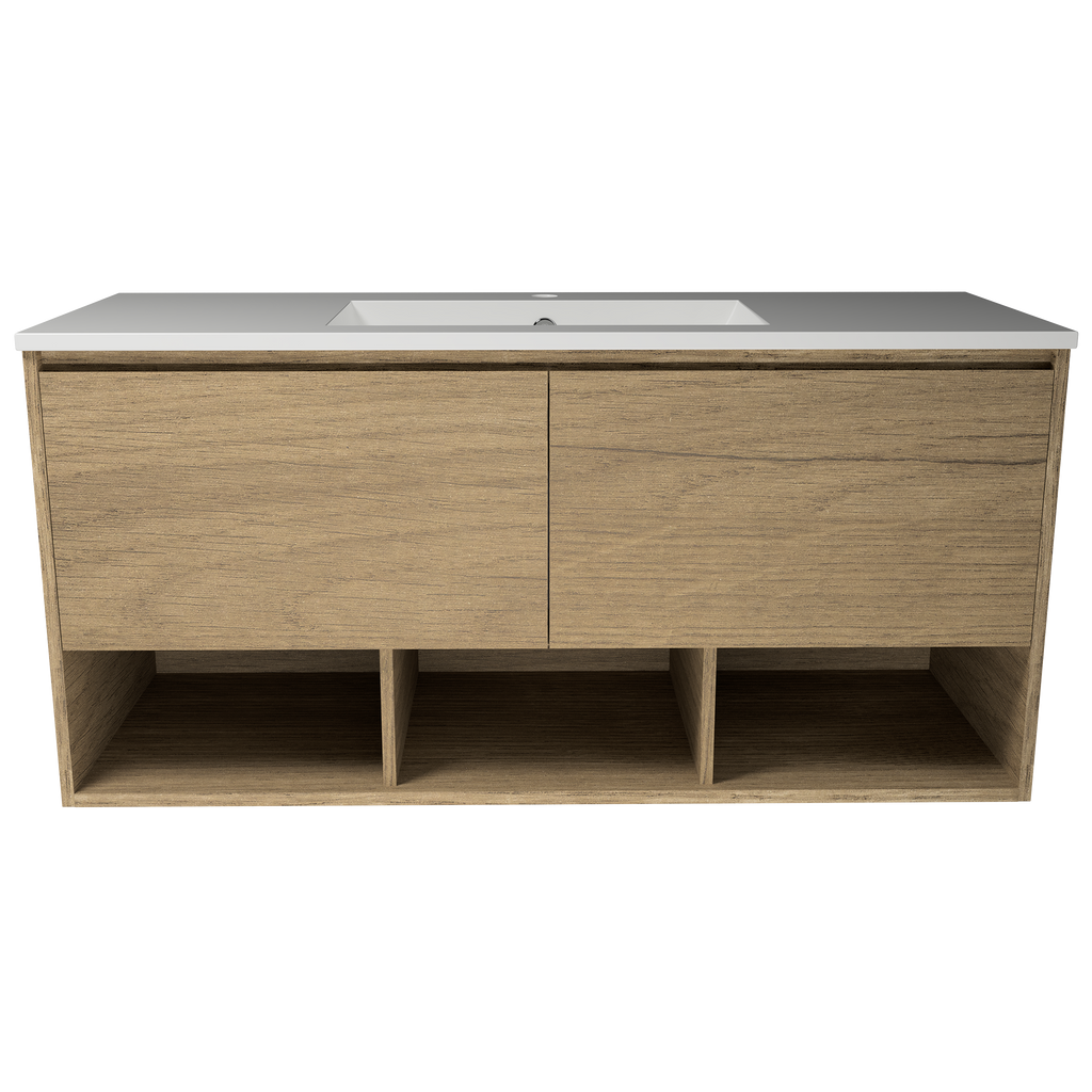 Vanity 1200 Wall Hung Centre Bowl Alpha Top