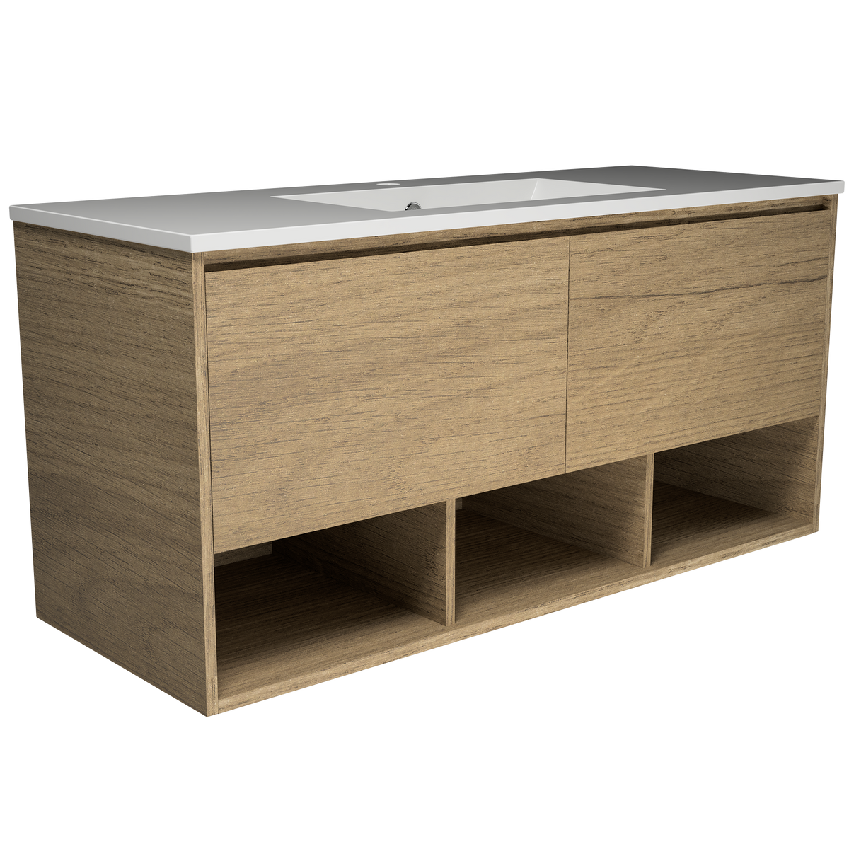Vanity 1200 Wall Hung Centre Bowl Alpha Top