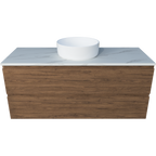 Vanity 1200 Wall Hung Centre WG Basin SilkSurface AC Top