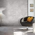 Silver Matt Tile - lifestyle view