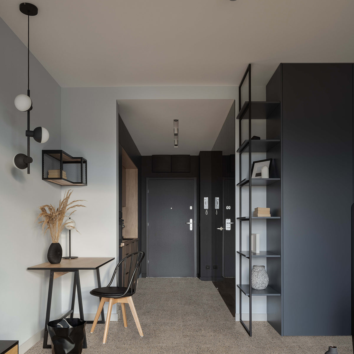 Greige Extra Textured Tile - lifestyle view
