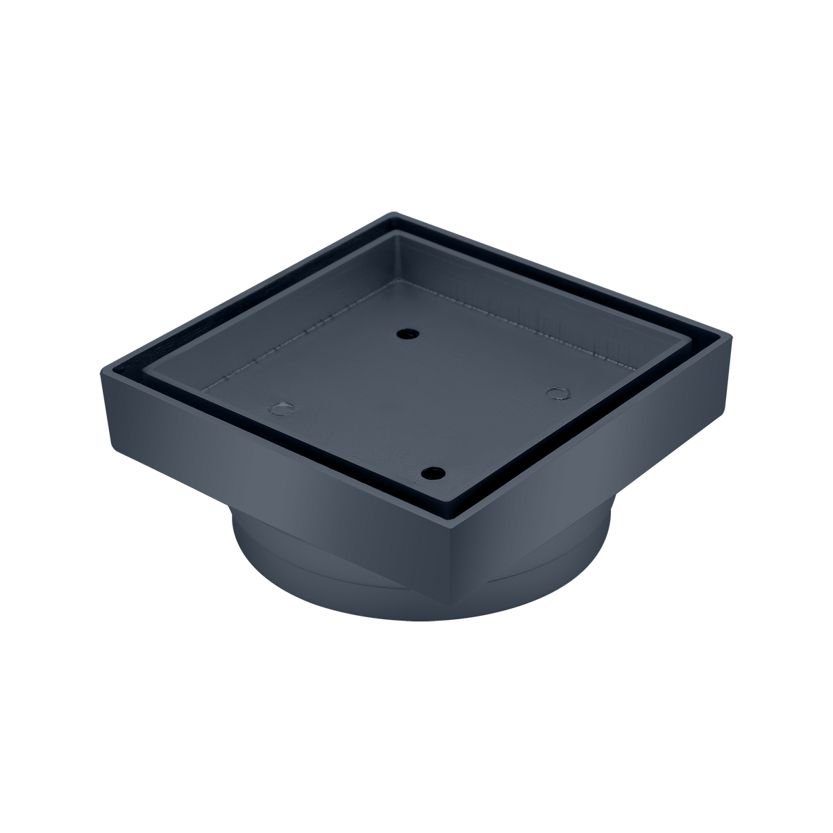 Square Tile Insert Gunmetal Grey 115x115x100mm