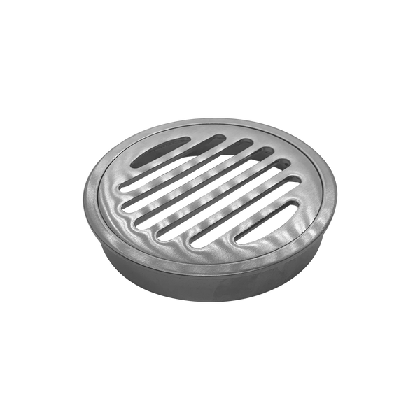 Round Grate Chrome 100mm