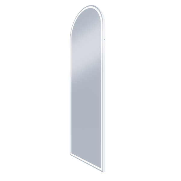 Arch LED T Sens Mirror 600x1800 Matt White Frame