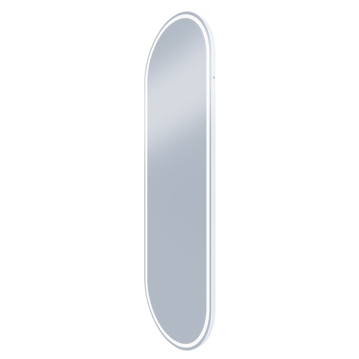 Gatsby LED Mirror 600x1800 Matt White Frame