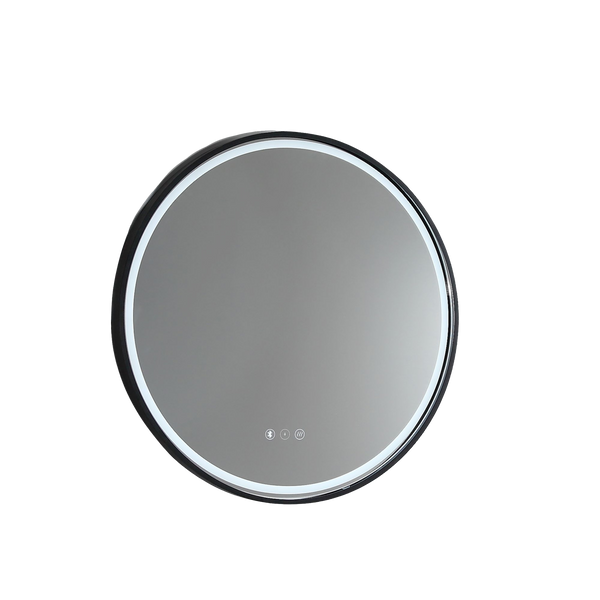 LED T Sens Mirror 800 With Demister&Bluetooth Matt Aluminum Frame