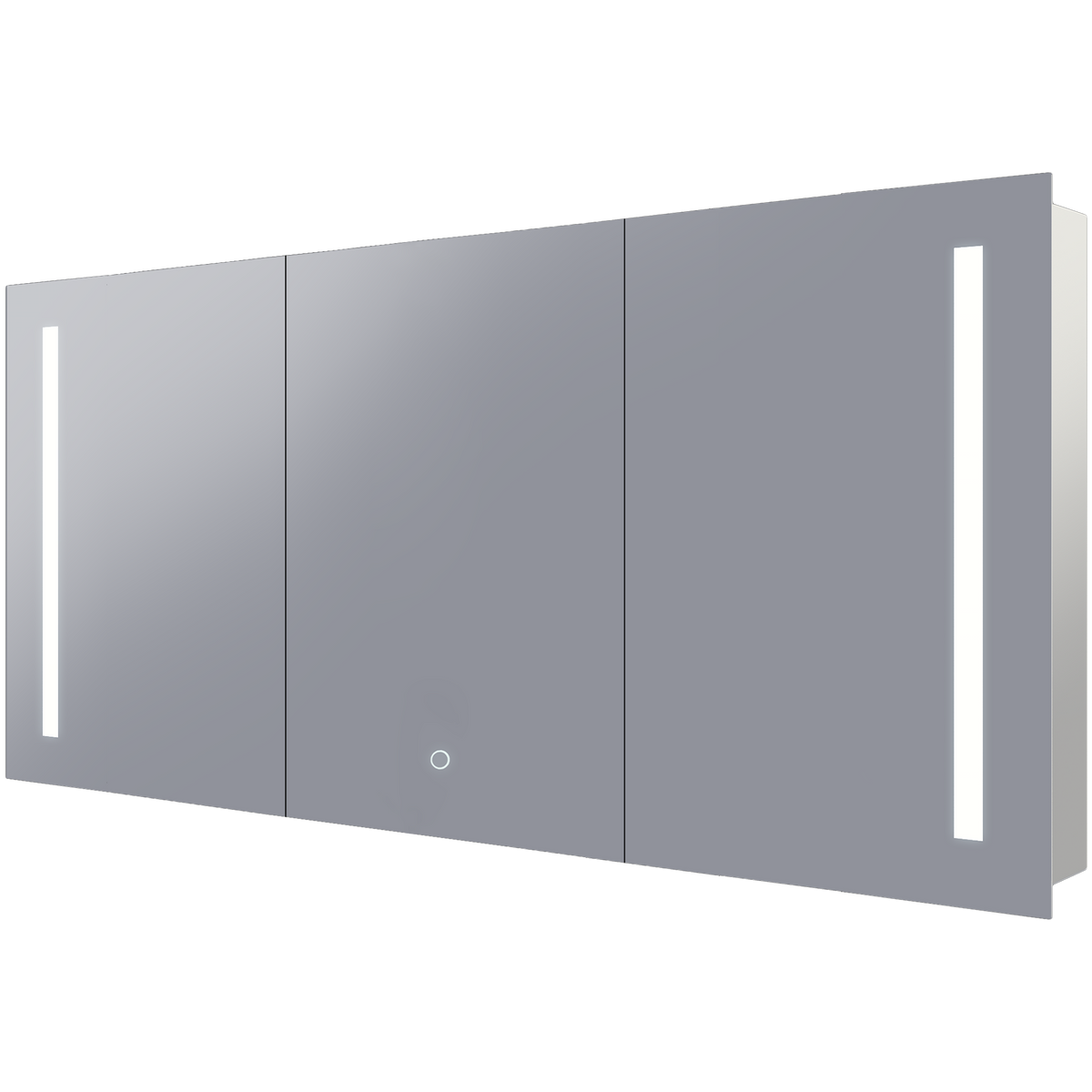 LED Shaving Cabinet 1500x700 With Demister&T Sensor
