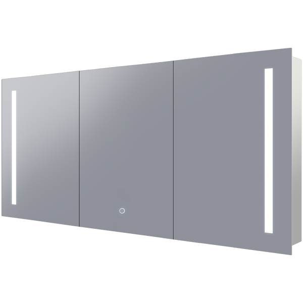 LED Shaving Cabinet 1500x700 With Demister&T Sensor