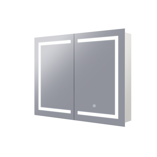 LED Shaving Cabinet 900x700 With Demister&T Sensor