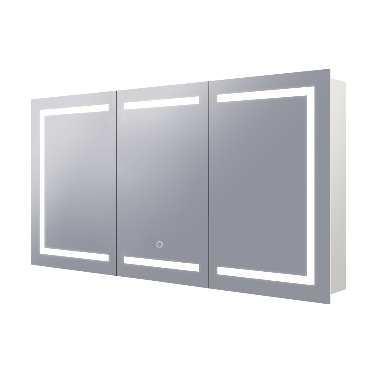 LED Shaving Cabinet 1500x700 With Demister&T Sensor