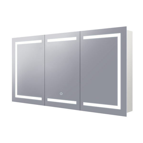 LED Shaving Cabinet 1500x700 With Demister&T Sensor