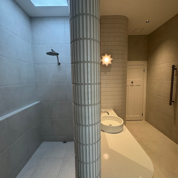 White Matt Tile - lifestyle view