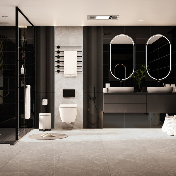 Black Polished Tile - lifestyle view