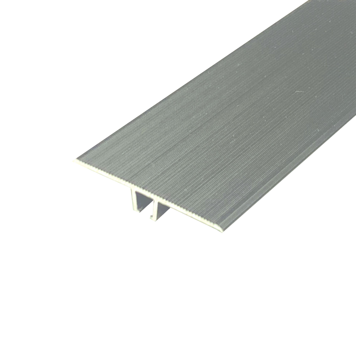 Seamless Transition Cover Matt Silver 37x3300mm