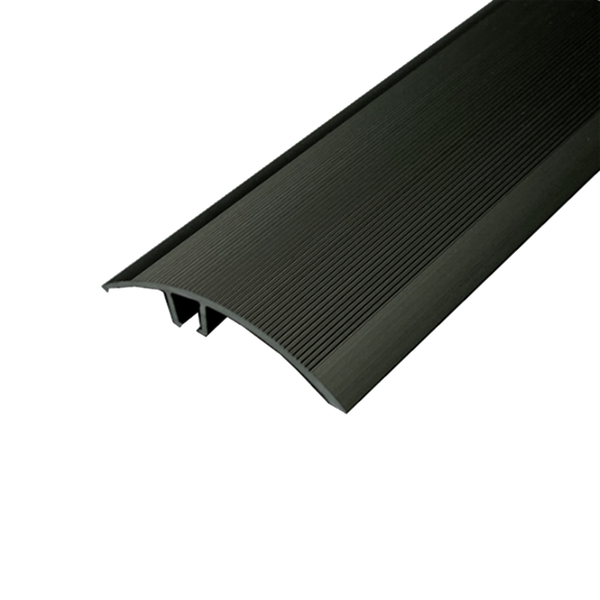 Seamless Transition Ramp Matt Black 40 x 3300mm