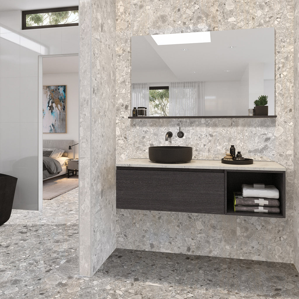Ceppo Grigio Matt Tile - lifestyle view