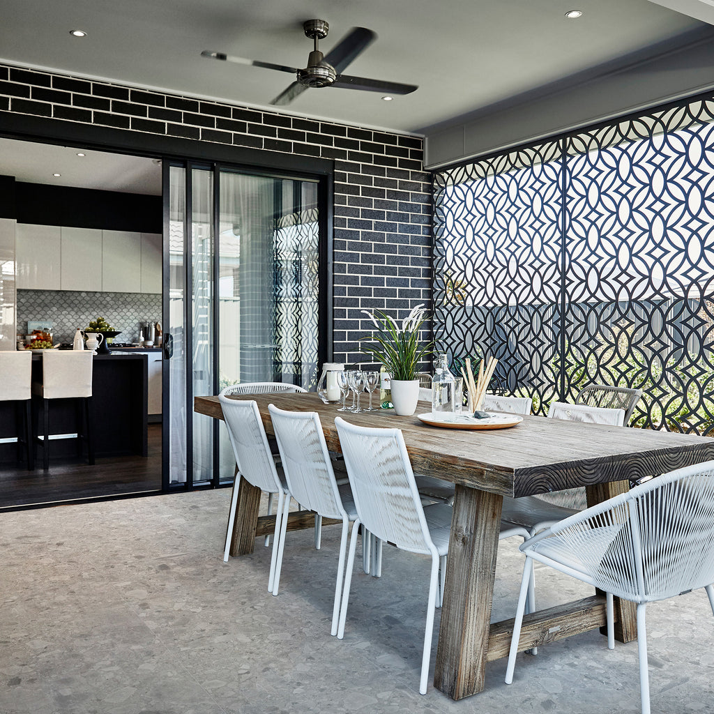 Ceppo Cenere Textured Tile - lifestyle view