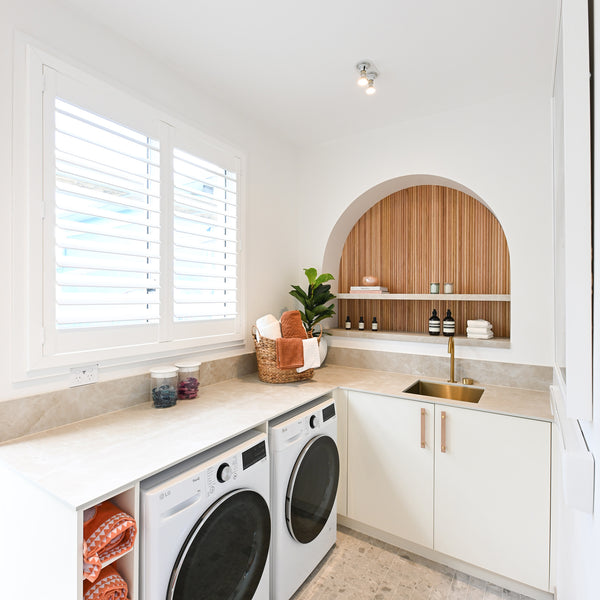 Ceppo Cenere Microtec Textured Tile - lifestyle view