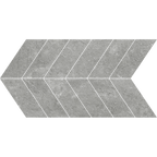 Grey Chevron Microtec Textured Mosaic