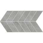 Grey Chevron Microtec Textured Mosaic