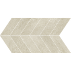 Beige Chevron Microtec Textured Mosaic
