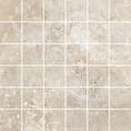 Travertine Crema Microtec Textured Mosaic