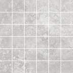 Pompeii Travertine Grigio Microtec Textured Mosaic