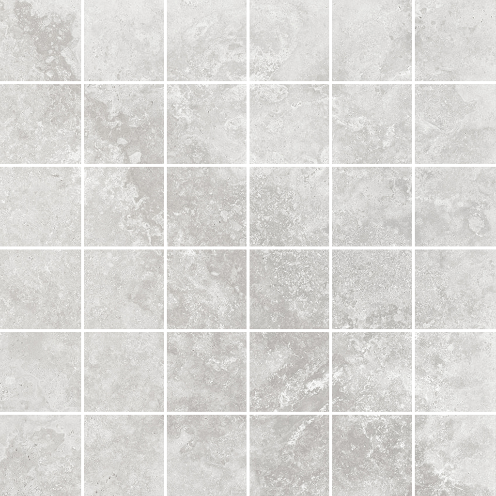 Travertine Grigio Microtec Textured Mosaic