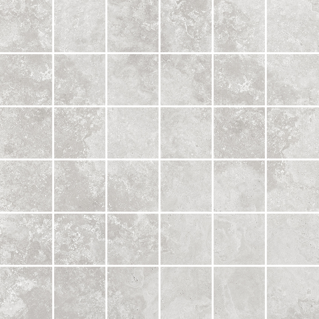 Travertine Grigio Microtec Textured Mosaic