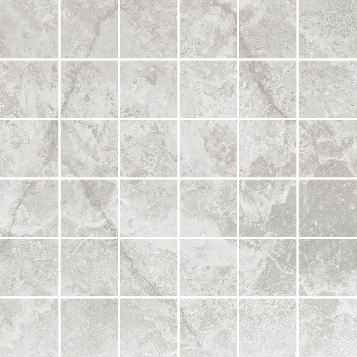 Travertine Grigio Microtec Textured Mosaic